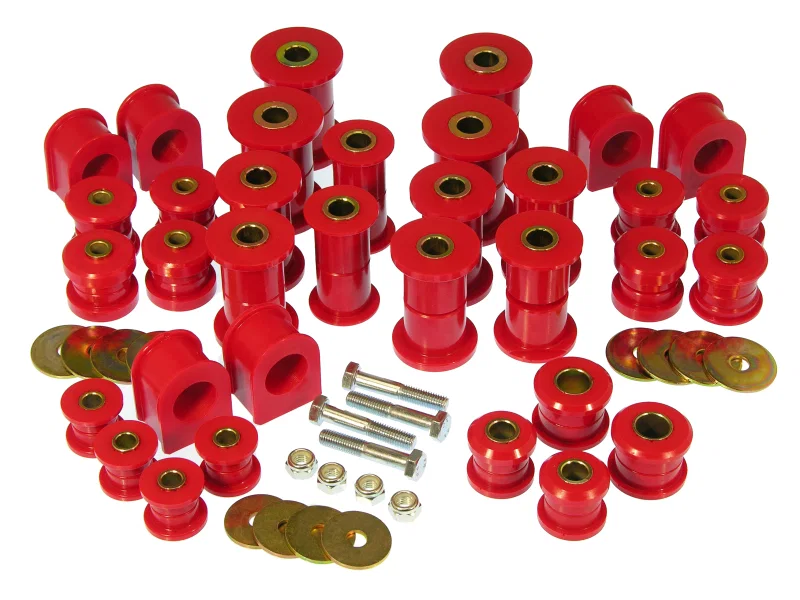 Prothane 6-2037, 99-04 Ford F250 SD 4wd Total Kit - Red