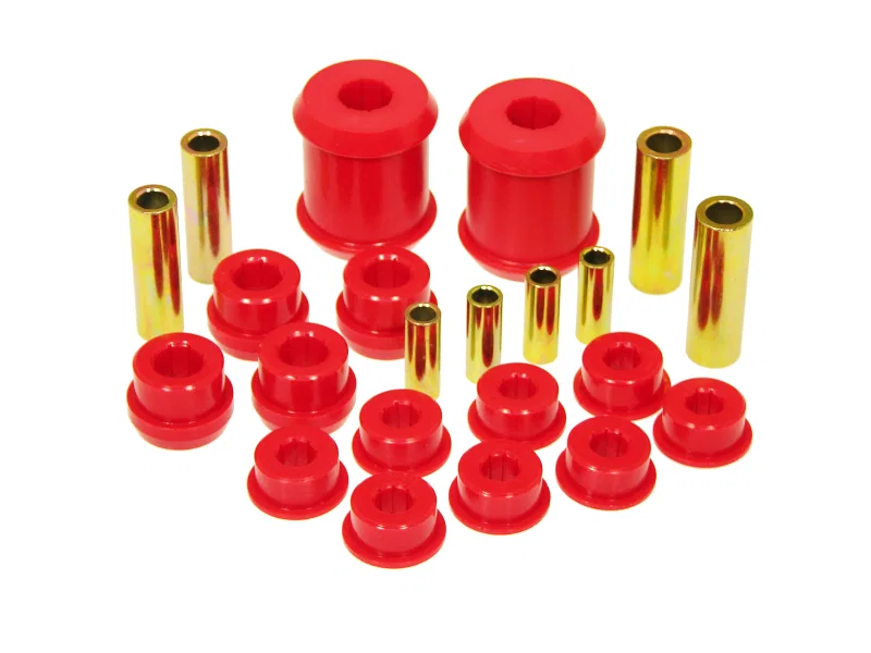 Prothane 13-302, 00-05 Mitsubishi Eclipse Rear Control Arm Bushings - Red