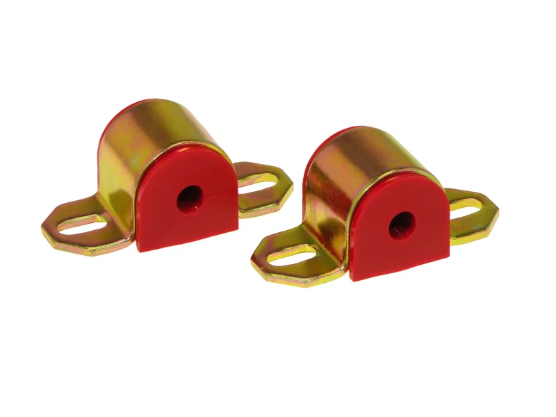Prothane 19-1126, Universal Sway Bar Bushings - 1/2in for B Bracket - Red