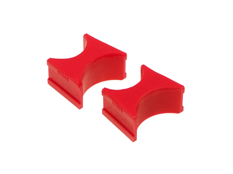 Prothane 19-1718, Universal Shock Reservoir Mounts - 1.5/2.0 Diameter - Red