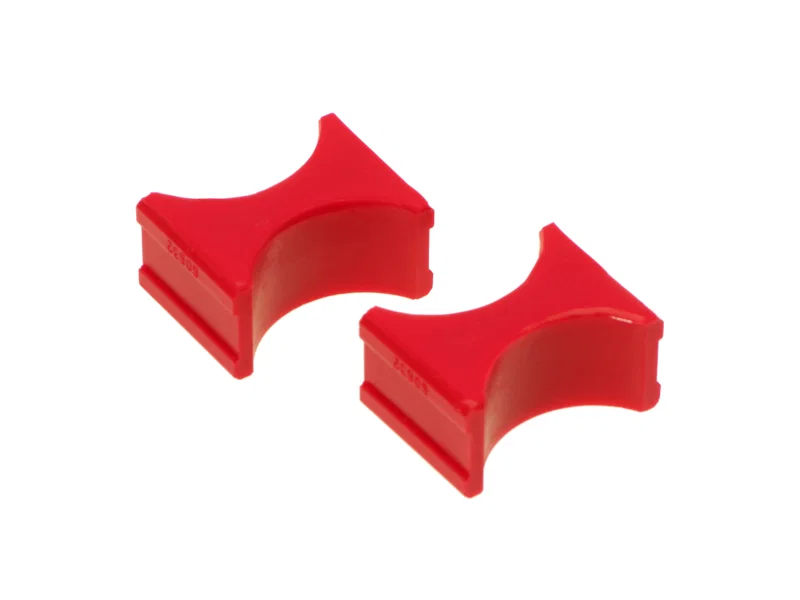 Prothane 19-1721, Universal Shock Reservoir Mounts - 2.0/2.0 Diameter - Red