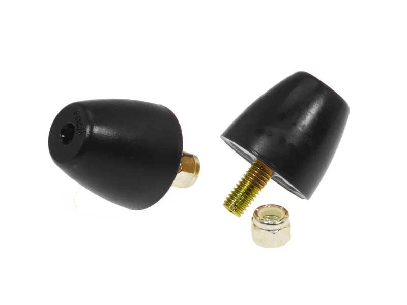 Prothane 19-1317-BL, Universal Bump Stop 1 9/16X1 5/8 Cone - Black