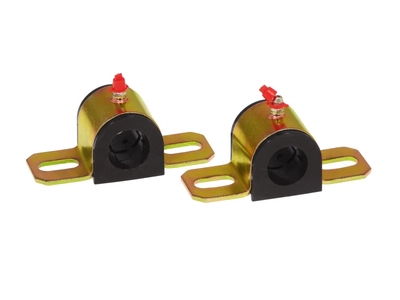 Prothane 19-1182-BL, Universal Greasable Sway Bar Bushings - 26MM - Type B Bracket - Black