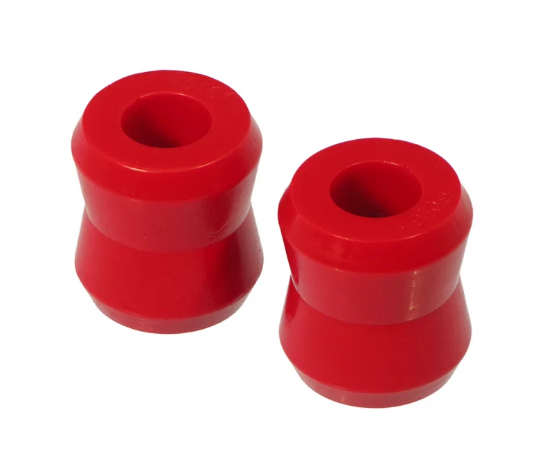 Prothane 19-905, Universal Shock Bushings - Large Hourglass - 11/16 ID - Red