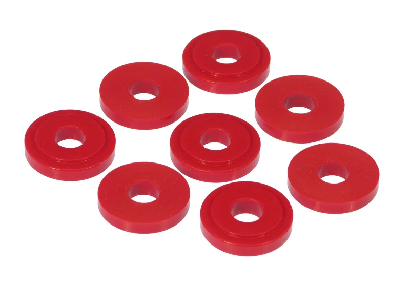 Prothane 13-1601, 95-00 Mitsubishi Eclipse Shifter Bushings - Red
