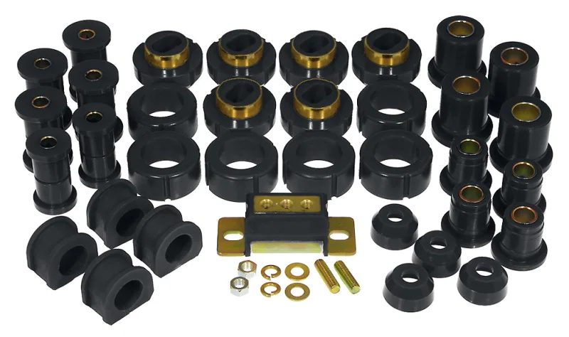 Prothane 7-2018-BL, 81-87 Chevy Truck 2wd Total Kit - Black