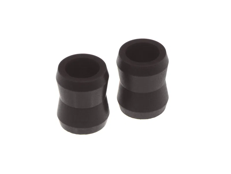 Prothane 19-904-BL, Universal Shock Bushings - Hourglass - 3/4 ID - Black