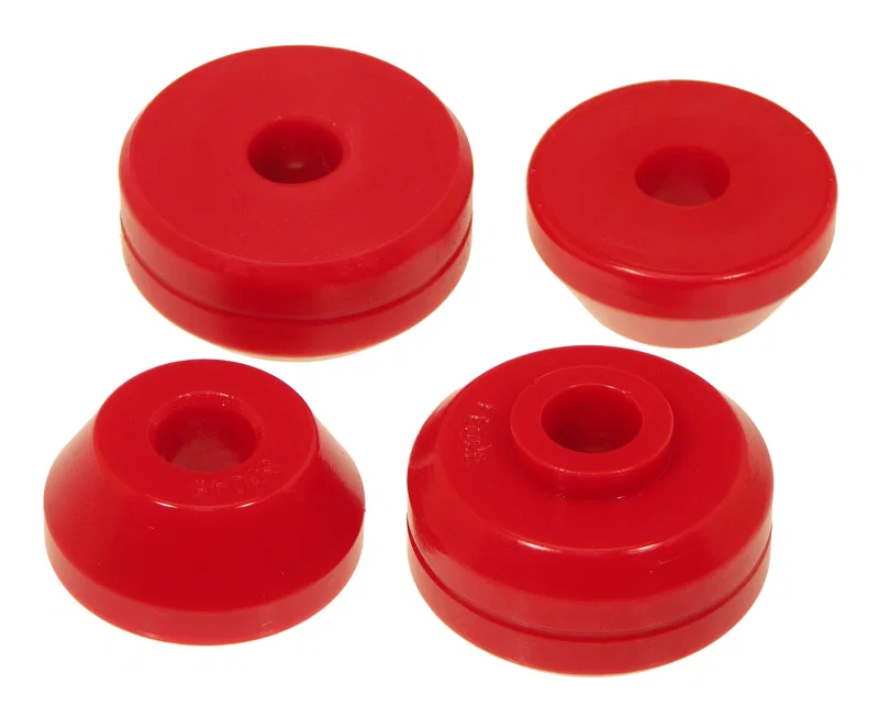 Prothane 13-902, 95-99 Mitsubishi Eclipse Rear Shock Bushings - Red