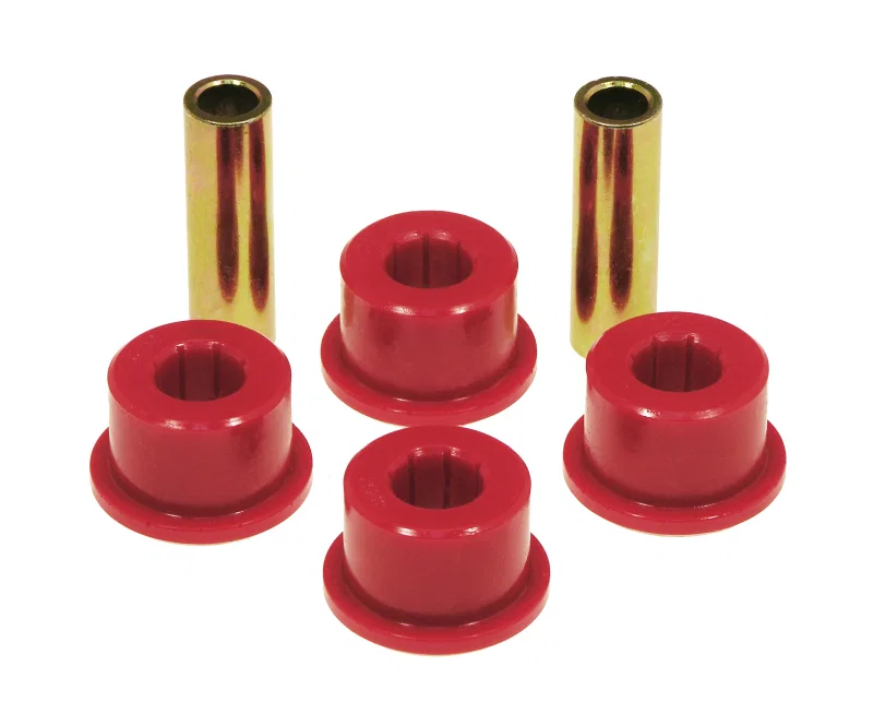 Prothane 19-605, Universal Pivot Bushing Kit - 1-1/2 for 1/2in Bolt - Red