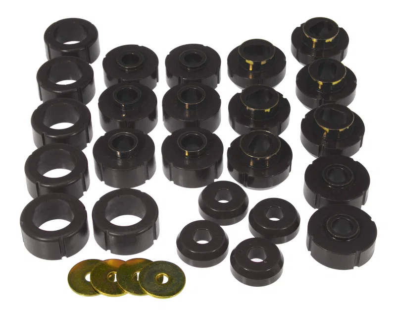 Prothane 7-114-BL, 81-91 Chevy Suburban 2/4wd Body Mount - Black