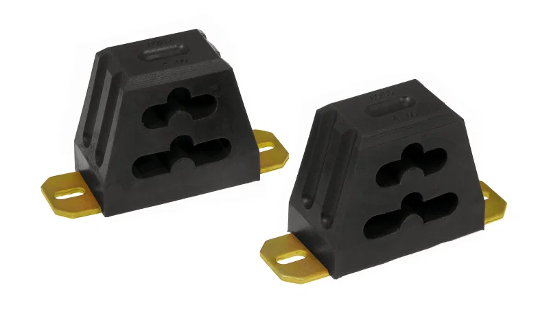 Prothane 19-1310-BL, Universal Bump Stop 4 Multi-Mount - Black