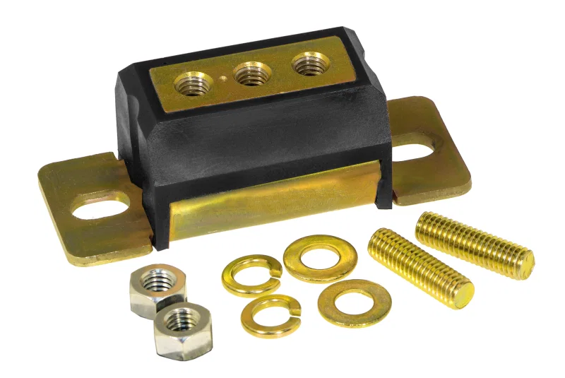 Prothane 7-1604-BL, Jeep Trans Mount (1 or 2 Bolt Style) - Black