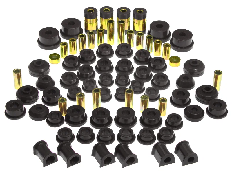 Prothane 13-2001-BL, 95-99 Mitsubishi Eclipse Total Kit - Black