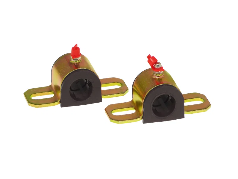 Prothane 19-1165-BL, Universal Greasable Sway Bar Bushings - 22MM - Type A Bracket - Black