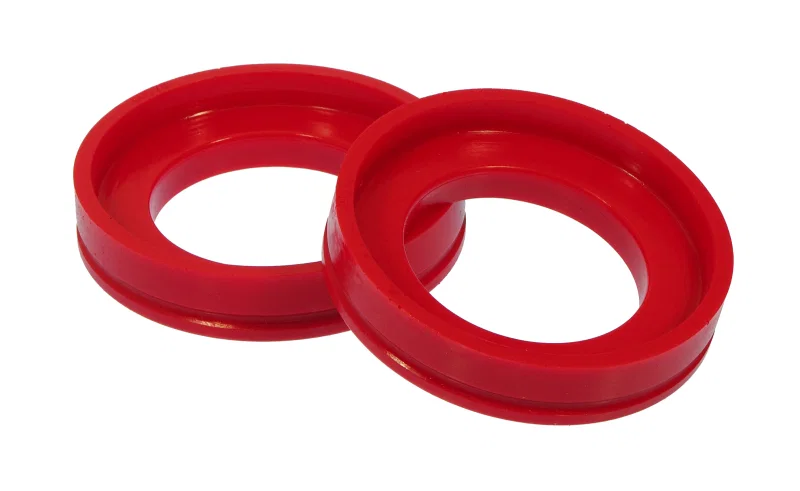 Prothane 8-1703, 90-97 Honda Accord Front Coil Spring Isolator - Red