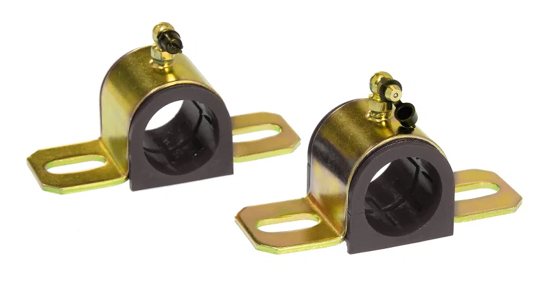 Prothane 19-1212-BL, Universal 90 Deg Greasable Sway Bar Bushings - 1 5/16in - Type B Bracket - Black