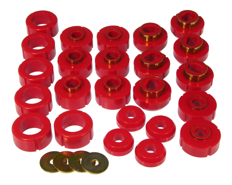 Prothane 7-114, 81-91 Chevy Suburban 2/4wd Body Mount - Red