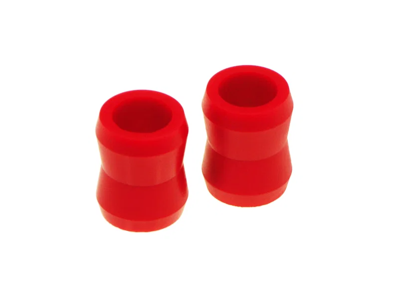 Prothane 19-904, Universal Shock Bushings - Hourglass - 3/4 ID - Red