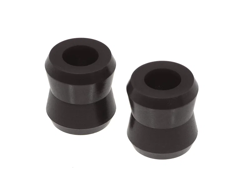 Prothane 19-906-BL, Universal Shock Bushings - Large Hourglass - 3/4 ID - Black