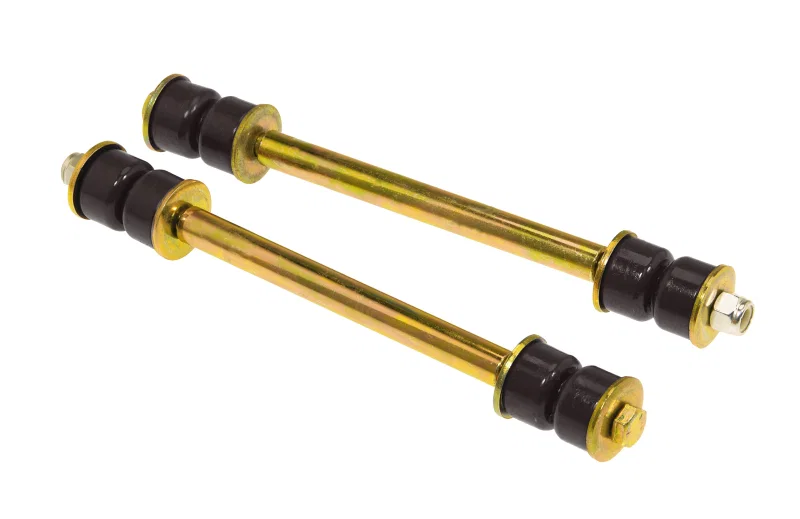 Prothane 19-419-BL, Universal End Link Set - 7 3/8in Mounting Length - Black