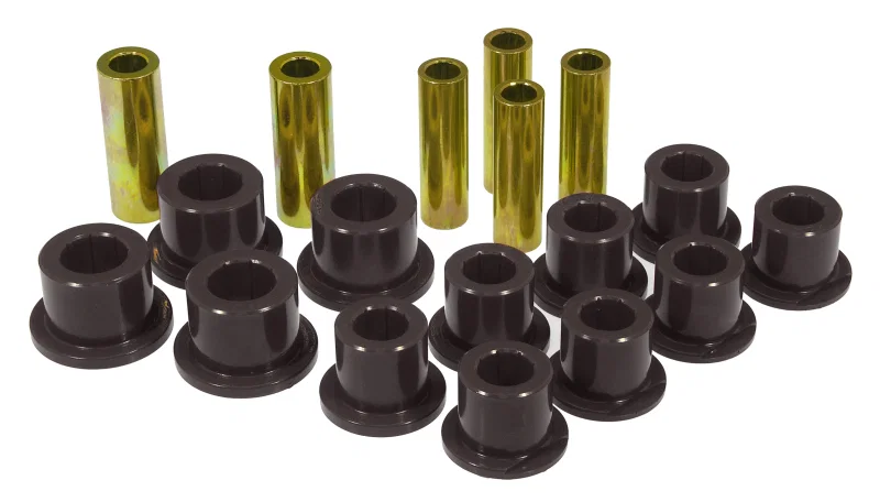 Prothane 6-1026-BL, 99-04 Ford F250 SD 4wd Rear Leaf Spring Bushings - Black