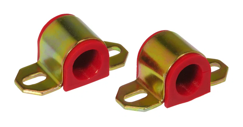 Prothane 19-1136, Universal Sway Bar Bushings - 1 1/8in for B Bracket - Red