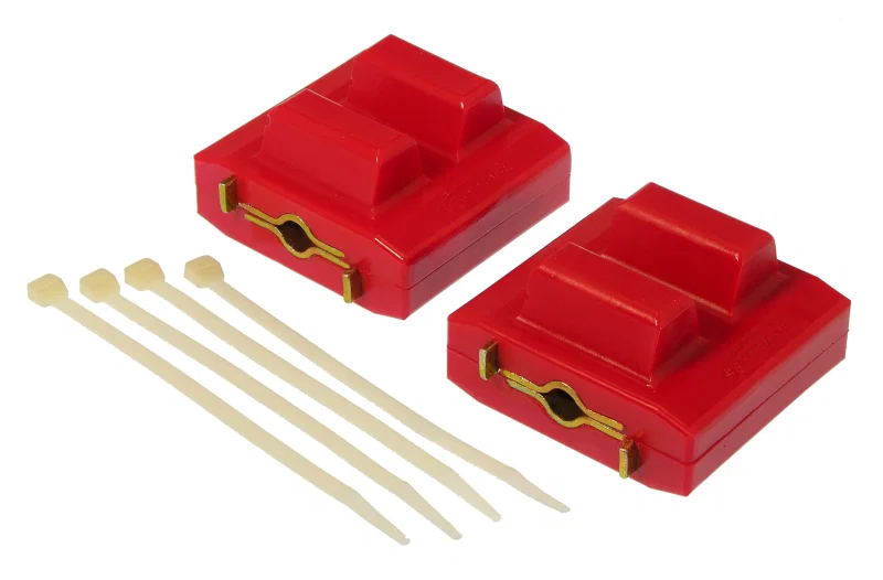 Prothane 7-507, GM Motor Mount Large Clamshell - Red