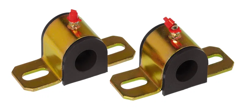 Prothane 19-1175-BL, Universal Greasable Sway Bar Bushings - 7/8in - Type B Bracket - Black