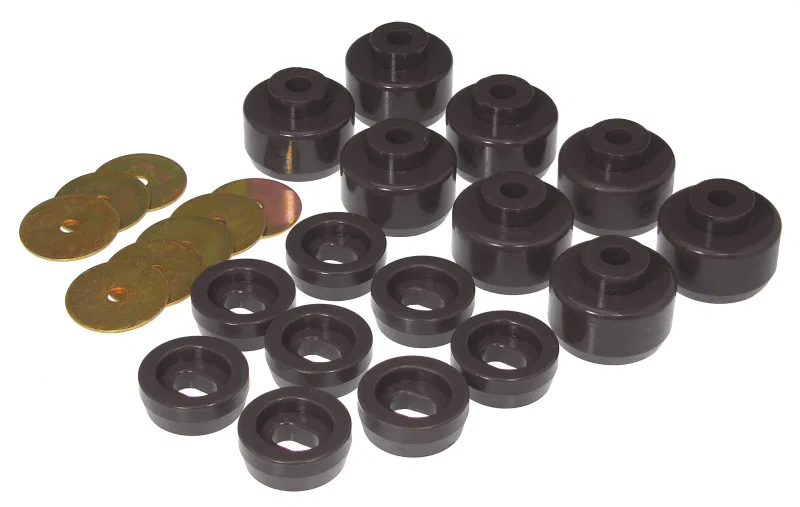 Prothane 7-148-BL, 99-07 Chevy Silverado Canadian Model Body Mount - Black