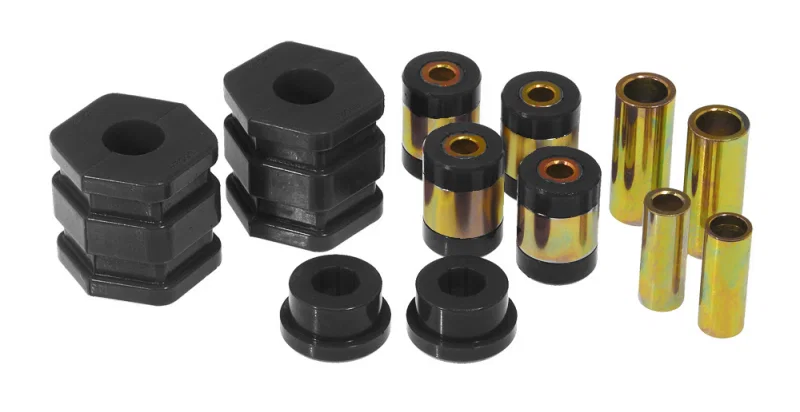 Prothane 8-221-BL, 99-00 Honda Civic Front Control Arm Bushings - Black