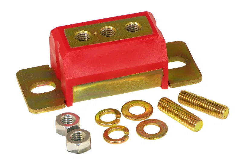 Prothane 7-1604, Jeep Trans Mount (1 or 2 Bolt Style) - Red