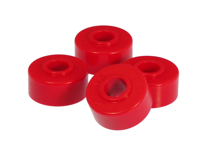 Prothane 4-1201, 79-93 Datsun D50 2wd Strut Arm Bushings - Red