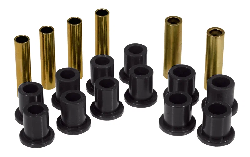 Prothane 4-1007-BL, Dodge Dakota Rear Spring & Shackle Bushings - Black