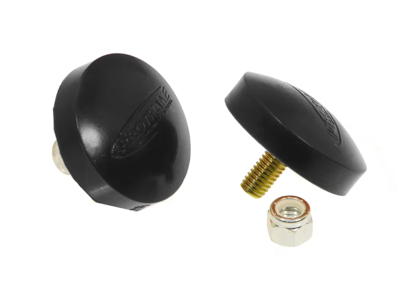 Prothane 19-1316-BL, Universal Bump Stop 11/16X2 Button - Black