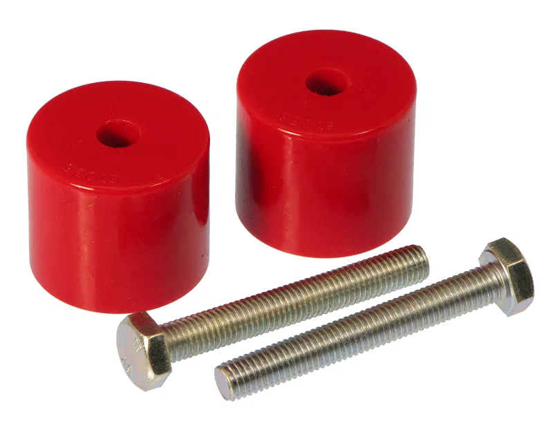 Prothane 1-1707, 97-04 Jeep TJ Rear Bump Stop Spacer Kit - Red