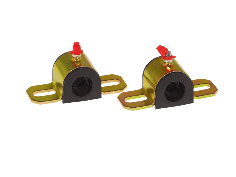Prothane 19-1155-BL, Universal Greasable Sway Bar Bushings - 13/16in - Type A Bracket - Black
