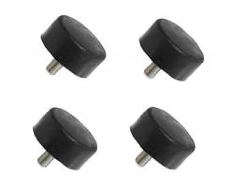 Prothane 18-1301-BL, Toyota Tacoma Front Bump Stops - Black