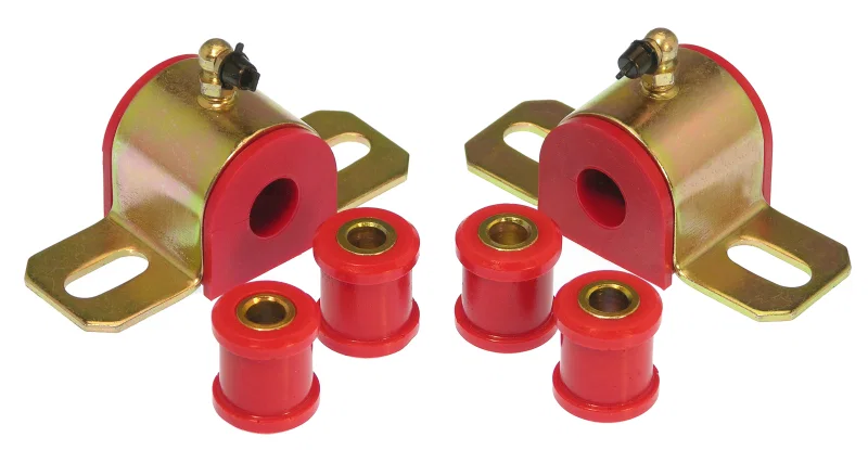 Prothane 4-1139, Dodge LX Rear Sway Bar Bushings - 11/16in - Red