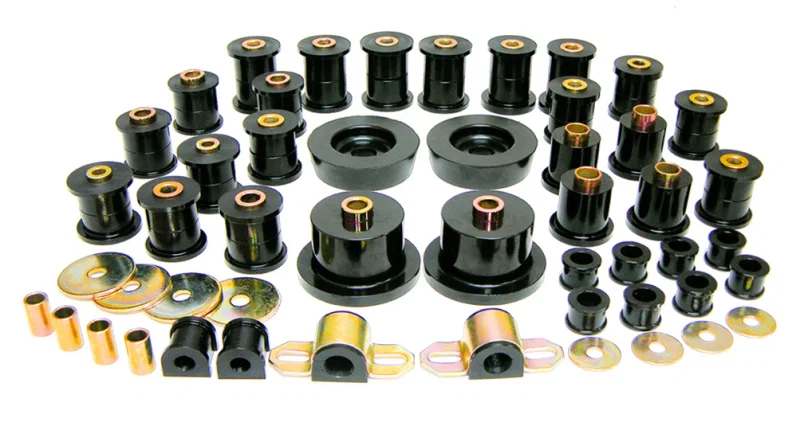 Prothane 12-2002-BL, Mazda Miata Total Kit - Black