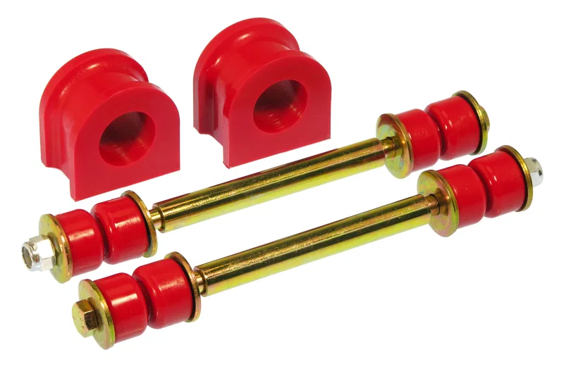 Prothane 7-1170, 99-01 GM 2/4wd Front Sway Bar Bushings - 1.13in - Red