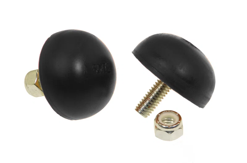 Prothane 19-1315-BL, Universal Bump Stop 11/16X1 5/8 Dia Btn - Black