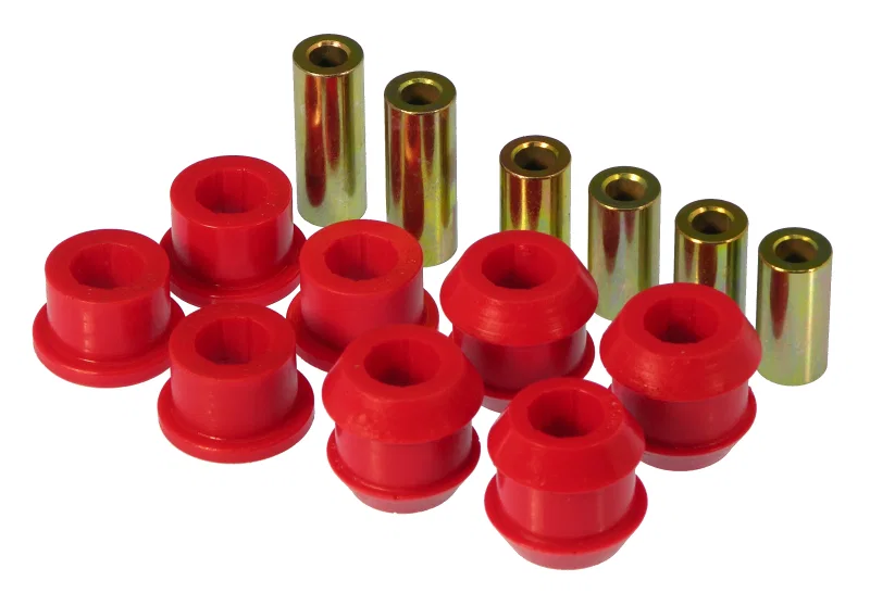 Prothane 8-206, 90-93 Acura Integra Front Upper/Lower Control Arm Bushings - Red