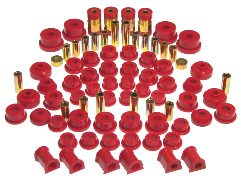 Prothane 13-2001, 95-99 Mitsubishi Eclipse Total Kit - Red