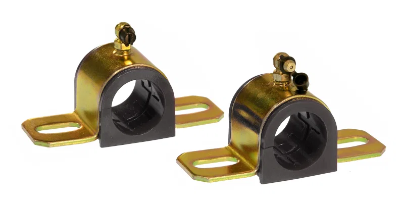 Prothane 19-1220-BL, Universal 90 Deg Greasable Sway Bar Bushings - 32MM - Type B Bracket - Black