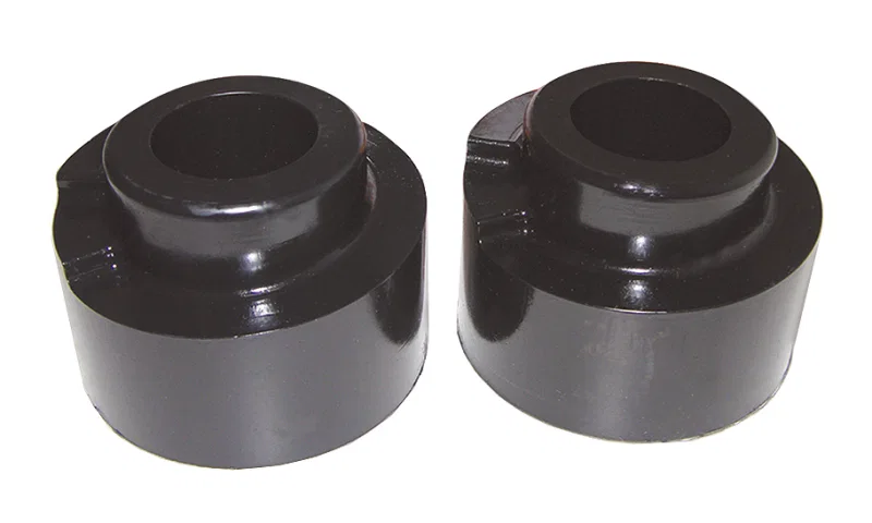 Prothane 6-1712-BL, 05-09 Ford F250 SD 4wd Front Coil Spring 2.5in Lift Spacer - Black