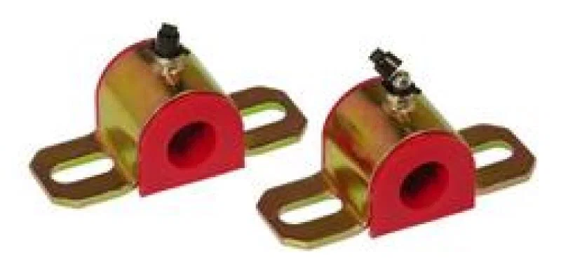 Prothane 19-1183, Universal Greasable Sway Bar Bushings - 27MM - Type B Bracket - Red