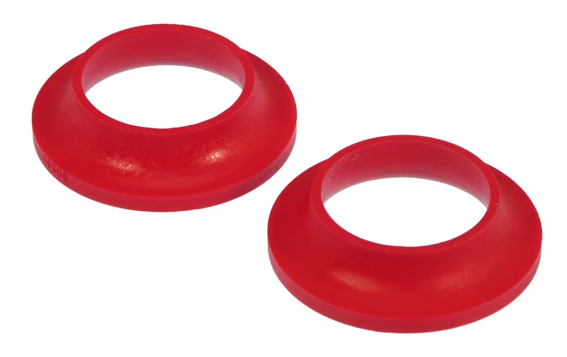 Prothane 7-1710, 91-96 GM Rear Upper Coil Spring Isolator - Red for Chevrolet