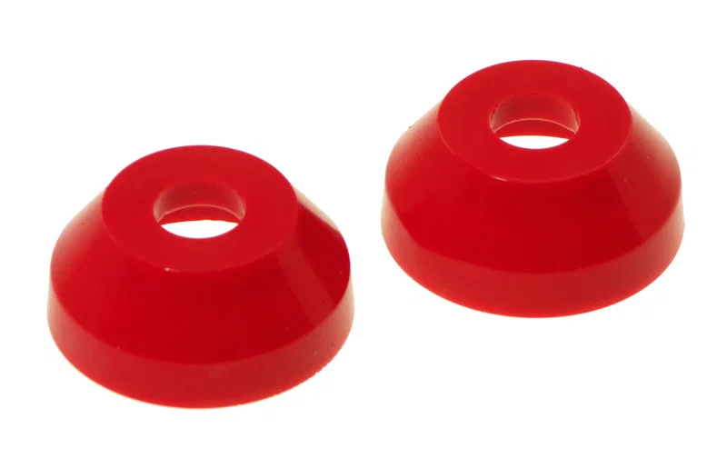 Prothane 19-1725, Ford Mustang Tie Rod Boots - Red