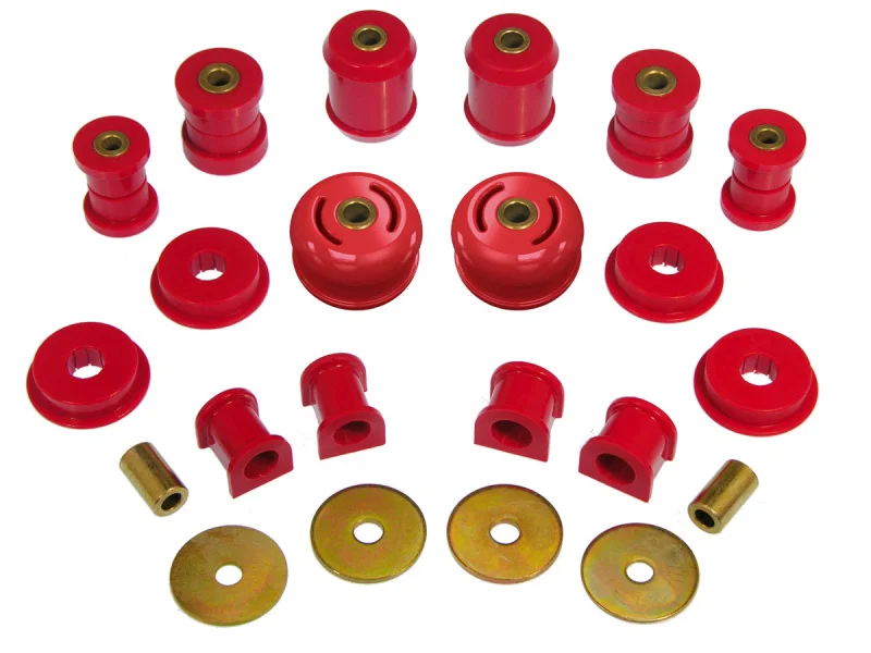 Prothane 13-2003, Mitsubishi Evo 8 Total Kit - Red