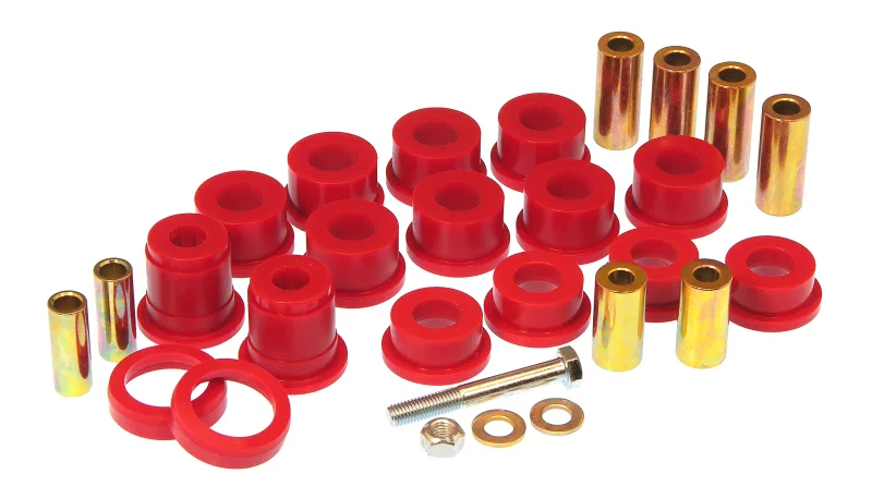 Prothane 1-211, 07-11 Jeep Wrangler Front Control Arm Bushings - Red